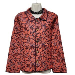 Red and Black Jacket Red Coat Winter Jacket Reversible Jacket Size L ,Size XL